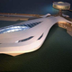 Illustration for article titled Starship-Like Exhibition Space Will Float Around Asia in 2012